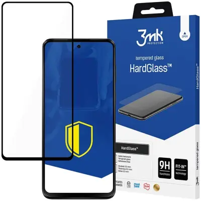 3MK HARDGLASS MAX SOLID KALJENO STEKLO ZA MOTOROLA MOTO G23 9H