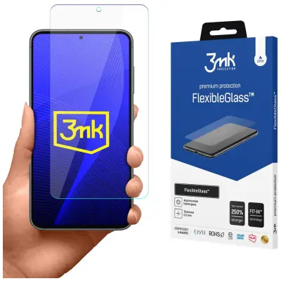3MK FLEXIBLEGLASS KALJENO STEKLO ZA OVITEK SAMSUNG GALAXY S23+ 3D