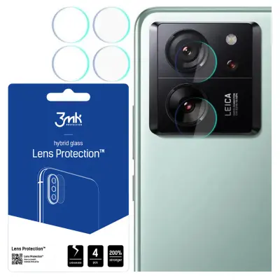 3MK ZAŠČITNO STEKLO KAMERE ZA LEČE ZA XIAOMI 13T / 13T PRO VISOKA ZAŠČITA