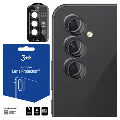 3MK LEČA ZAŠČITA PRO ČRNO KALJENO STEKLO ZA SAMSUNG GALAXY A54 5G