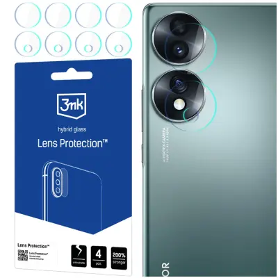 3MK ZAŠČITA ZA LEČE HIBRIDNO STEKLO ZA KAMERO ZA HONOR 70 ZAŠČITA
