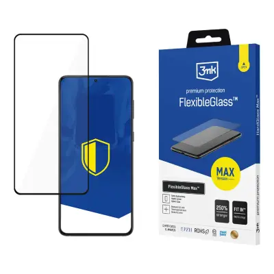 OVITEK IZ KALJENEGA STEKLA 3MK FLEXIBLEGLASS MAX ZA SAMSUNG GALAXY S21 FE 5G