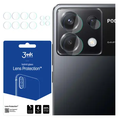 3MK ZAŠČITA ZA LEČE HIBRIDNO STEKLO ZA KAMERO ZA XIAOMI POCO X6 5G
