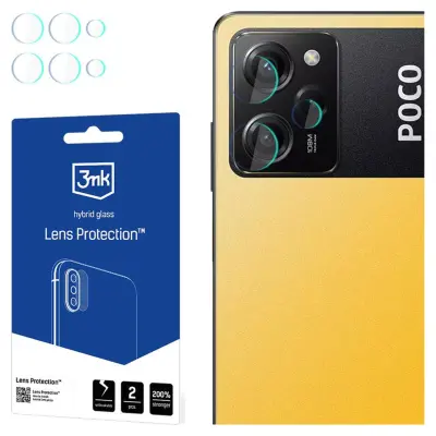 3MK ZAŠČITNI POKROV ZA LEČE ZA POCO X5 PRO 5G - KALJENO STEKLO