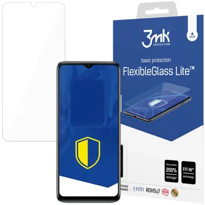 3MK FLEXIBLEGLASS TRDNO HIBRIDNO STEKLO ZA INFINIX HOT 20 5G ZAŠČITA
