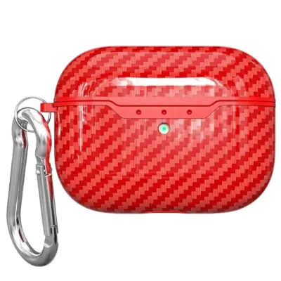 BELINE AIRPODS CARBON COVER ETUI ZA AIRPODS PRO RDEČ