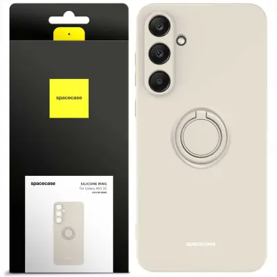 SPACECASE SILIKONSKI OVITEK OBROČ ZA SAMSUNG GALAXY A55 5G BONE