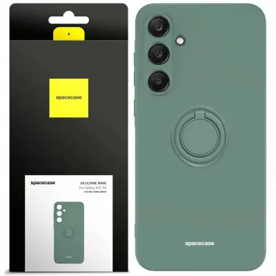 SILIKONSKI OVITEK SPACECASE ZA SAMSUNG GALAXY A35 5G ZELEN