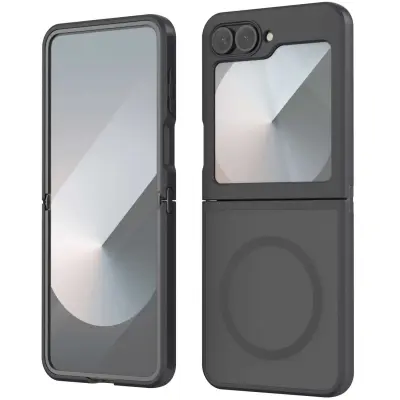 HIBRIDNI OVITEK SPACECASE ZA SAMSUNG GALAXY Z FLIP 6 ČRN