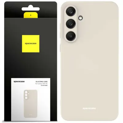 SILIKONSKI OVITEK SPACECASE ZA SAMSUNG GALAXY A55 5G BONE