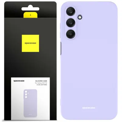SILIKONSKI OVITEK SPACECASE ZA SAMSUNG GALAXY A25 5G VIJOLIČEN