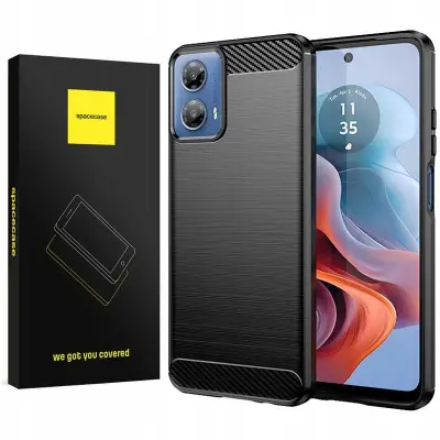 SPACECASE OVITEK ZA MOTOROLA MOTO G34 G45 5G ČRN