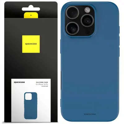 SILIKONSKI OVITEK SPACECASE ZA IPHONE 16 PRO MODER OVITEK