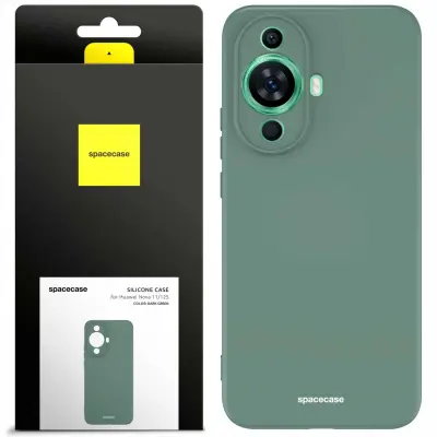 SILIKONSKI OVITEK SPACECASE ZA HUAWEI NOVA 11 12S ZELEN