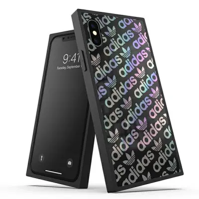 ADIDAS ALI KVADRATNA OVITEK ZA IPHONE X/XS ČRNA ČRNA 34975