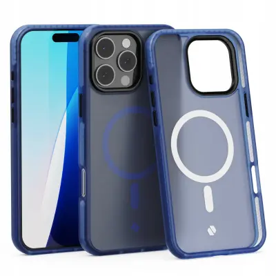 OVITEK SPACECASE HYBRID FUSION MAG ZA IPHONE 16 PRO MAX TEMNO MODER