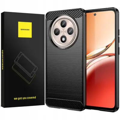 SPACECASE CASE CARBON COVER ZA OPPO RENO 12F 5G 12FS 5G BLACK