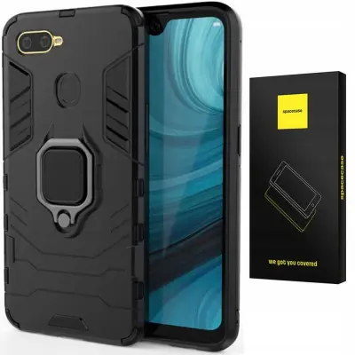 OVITEK SPACECASE ZA TELEFON OPPO A12 X-RING ČRN