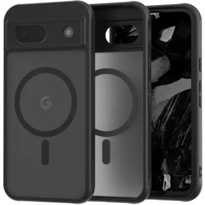 OVITEK SPACECASE HYBRID ZA GOOGLE PIXEL 8A ČRN