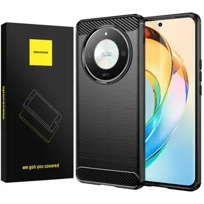SPACECASE ETUI CARBON COVER ZA HONOR MAGIC 6 LITE ČRN