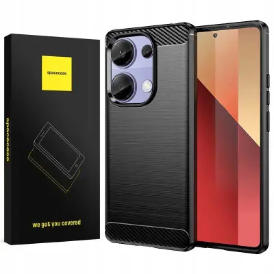 SPACECASE CARBON OVITEK ZA POCO M6 PRO 4G ČRN
