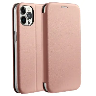 BELINE MAGNETNI OVITEK BOOK ZA IPHONE 15 PRO MAX 6.7 ROZA ZLAT OVITEK