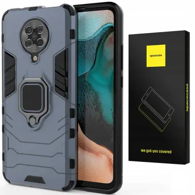 SPACECASE OVITEK ZA POCO F2 PRO X-RING BLUE