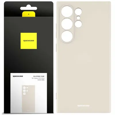 SILIKONSKI OVITEK SPACECASE ZA SAMSUNG GALAXY S24 ULTRA BONE