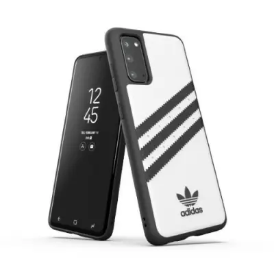 ADIDAS OVITEK MOULED CASE PU SAM G980 S20 OVITEK ZA TELEFON BELO ČRNO