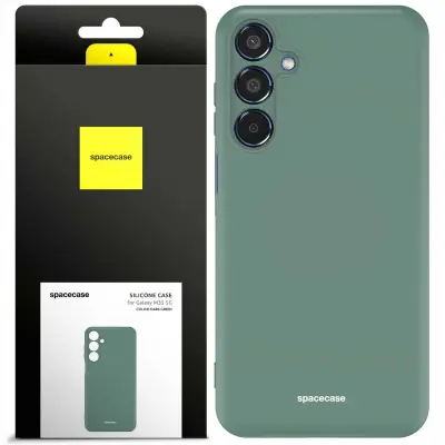 SILIKONSKI OVITEK SPACECASE ZA SAMSUNG GALAXY M35 5G TEMNO ZELEN