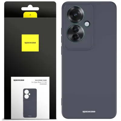 SILIKONSKI OVITEK SPACECASE ZA OPPO RENO 11 F 5G ČRN
