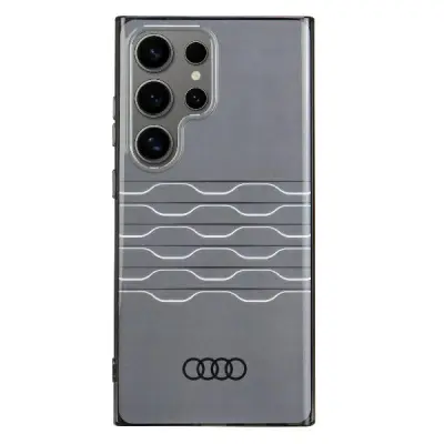 OVITEK Z GEOMETRIJSKIM VZORECEM AUDI IML ZA S24 ULTRA S928 TRDI OVITEK ČRN
