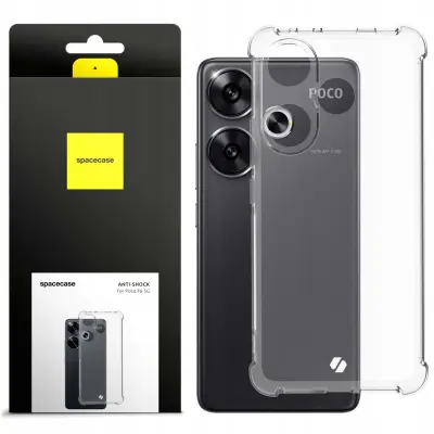 SPACECASE ANTI-SHOCK ETUI ZA POCO F6 5G ZAŠČITNO STEKLO
