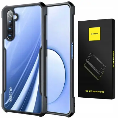 OVITEK SPACECASE ZA TELEFON REALME X50 ČRN