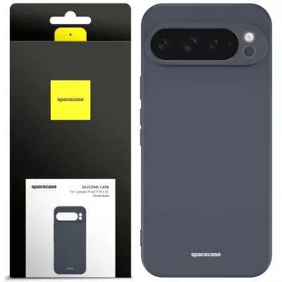 SILIKONSKI OVITEK SPACECASE ZA GOOGLE PIXEL 9 PRO XL ČRN