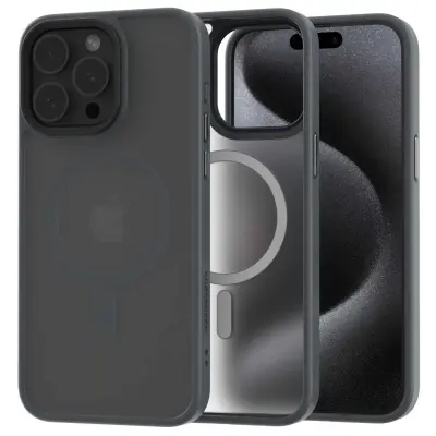 OVITEK SPACECASE HYBRID ZA IPHONE 15 PRO MAX SIVA