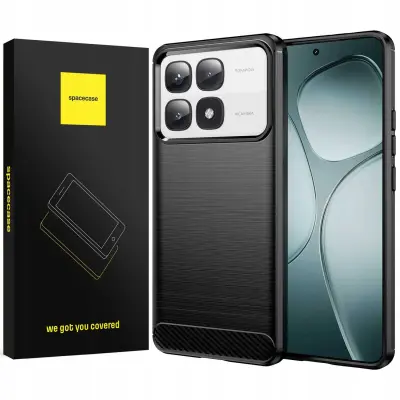SPACECASE CASE CARBON COVER ZA XIAOMI 14T PRO ČRN