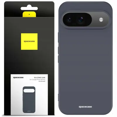 SILIKONSKI OVITEK SPACECASE ZA GOOGLE PIXEL 9 9 PRO ČRN