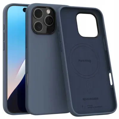 OVITEK SPACECASE OVITEK ZA IPHONE 16 PRO MAX PURE MAG TEMNO MODER