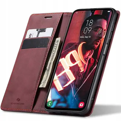 SPACECASE OVITEK GALAXY A15 4G 5G SC WALLET ZA SAMSUNG RDEČA