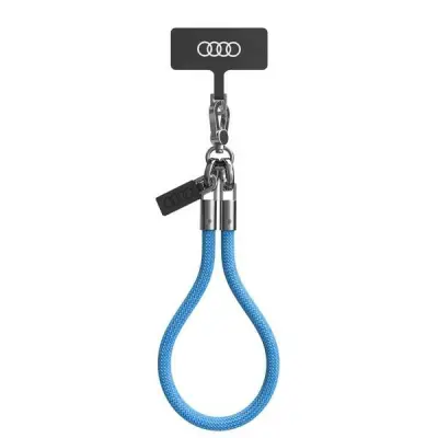 OVITEK ZA TELEFON AUDI UNIVERZALNI 28CM 8MM MODRO MODER