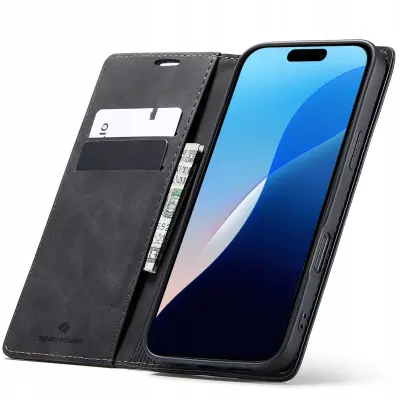 OVITEK SPACECASE WALLET ZA IPHONE 16 PRO MAX OVITEK ČRN
