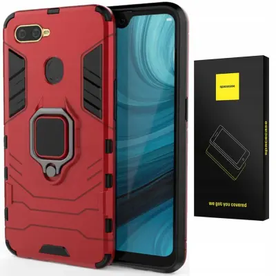 OVITEK SPACECASE OVITEK ZA TELEFON OPPO A12 X-RING RDEČ