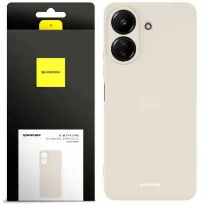 SILIKONSKI OVITEK SPACECASE ZA XIAOMI POCO C65 REDMI 13C 4G BONE