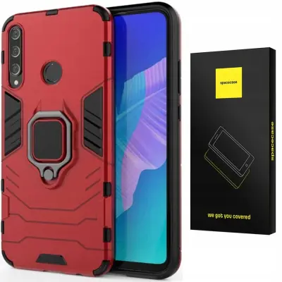 OVITEK SPACECASE OVITEK ZA HUAWEI P40 LITE E X-RING RDEČ