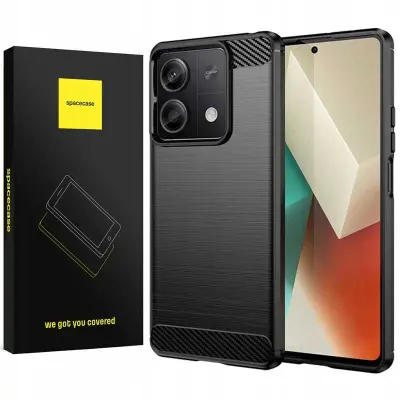 SPACECASE CASE CARBON OVITEK ZA XIAOMI REDMI NOTE 13 5G ČRN