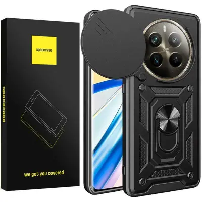 OVITEK SPACECASE OVITEK ZA TELEFON REALME 12 PRO 12 PRO+ 5G ČRN