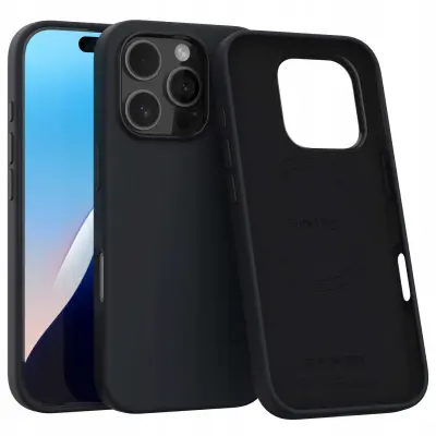 OVITEK SPACECASE OVITEK ZA IPHONE 16 PRO SC PURE MAG ČRN