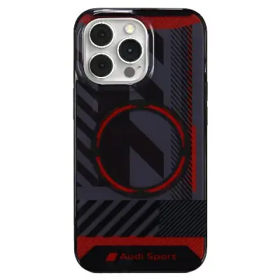 OVITEK AUDI IML SPORT FOR MAGSAFE ZA IPHONE 13 PRO MAX 6.7 ČRNA/TRDA