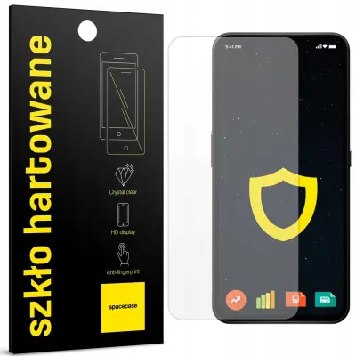 SPACECASE KALJENO STEKLO 2.5D ZA NIČ TELEFON 1 CMF ZAŠČITA ZASLON
